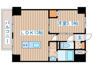 LUANA・AIR・RESIDENCE長町の物件間取画像